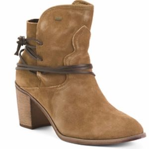 Eskandalo & Kaos Made in Spain Leather Heel Booties Sz 8.5